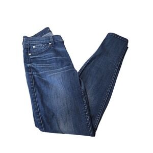 Pre-Owned SEVEN Ladies Denim Jeans Stretchy Good Condition Size 9-10